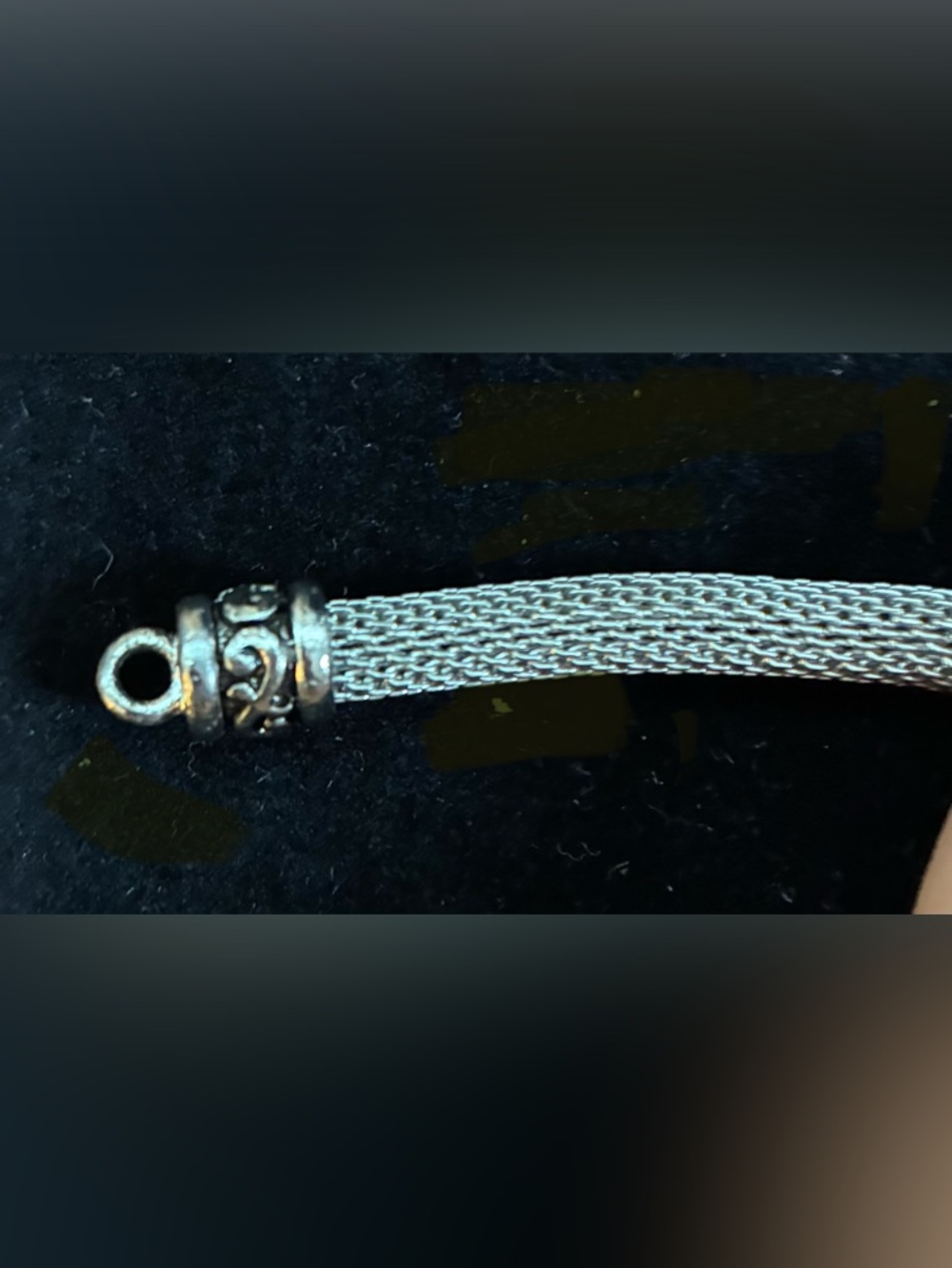 Brighton EUC Silvertone mesh bracelet @ size 6 - Picture 6 of 8